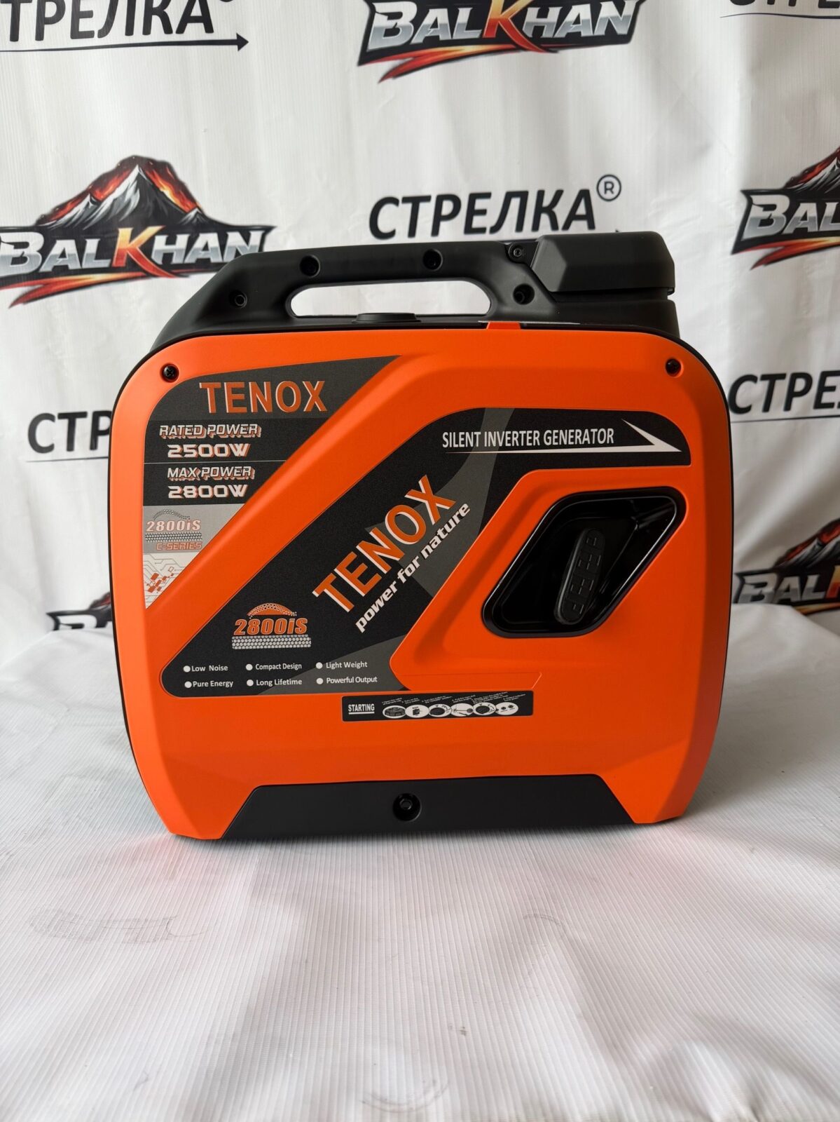 11089203190 Бензиновый инверторный генератор Tenox 2.8 кВт, 220в, 12в — изображение 1
