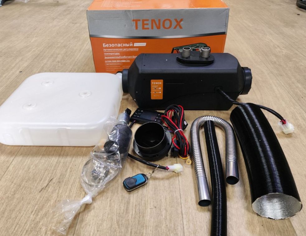 7124512242 Автономный отопитель (сухой фен) TENOX 12/24v 5 кВт дизельный — изображение 1
