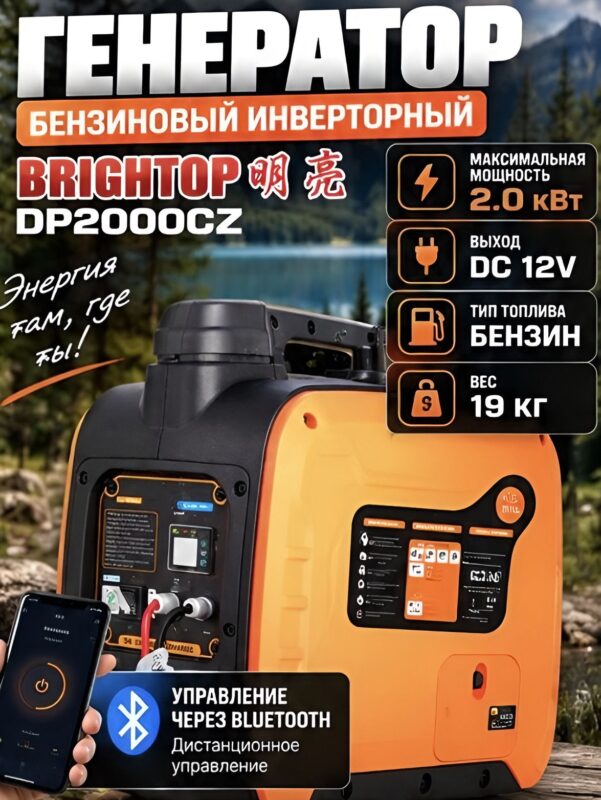 Бензиновый инверторный генератор